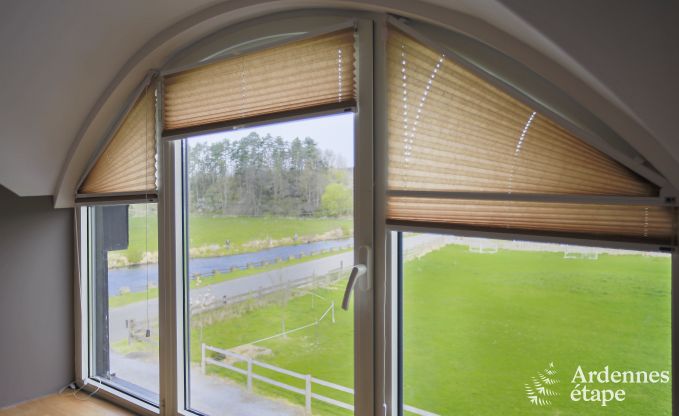 Spacious holiday home consisting of two adjoining buildings in Han-sur-Lesse for 13 people with indoor swimming pool