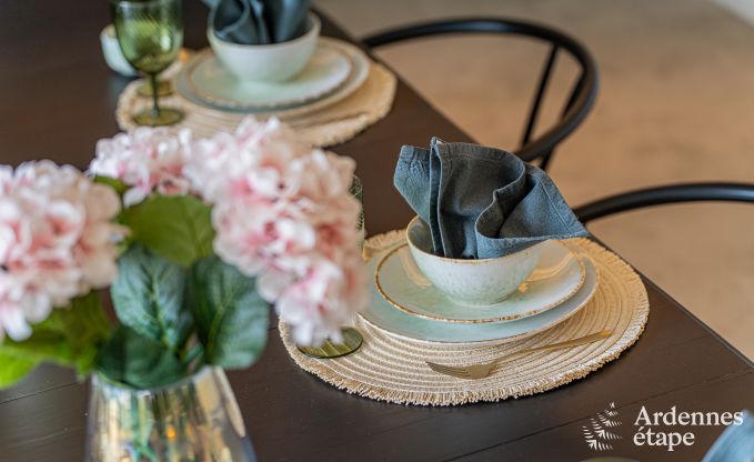 Cozy holiday home in Han-sur-Lesse for 8 people with sauna and garden near the Caves of Han