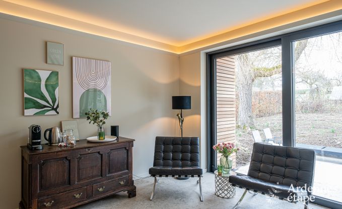 Cozy holiday home in Han-sur-Lesse for 8 people with sauna and garden near the Caves of Han