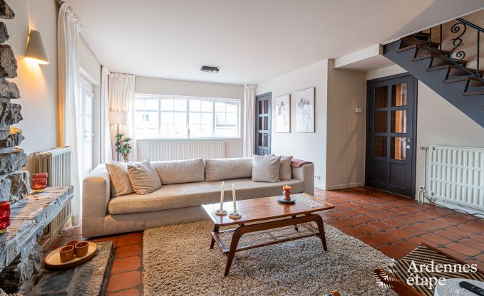 Cozy holiday home in Han-sur-Lesse for 8 people with sauna and garden near the Caves of Han