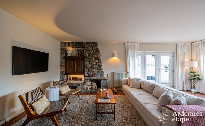 Cozy holiday home in Han-sur-Lesse for 8 people with sauna and garden near the Caves of Han