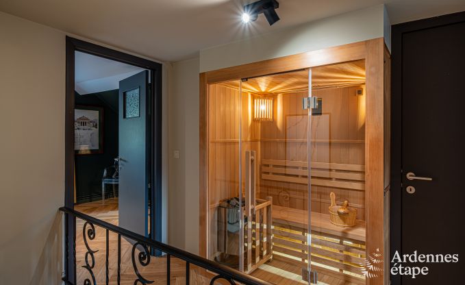 Cozy holiday home in Han-sur-Lesse for 8 people with sauna and garden near the Caves of Han