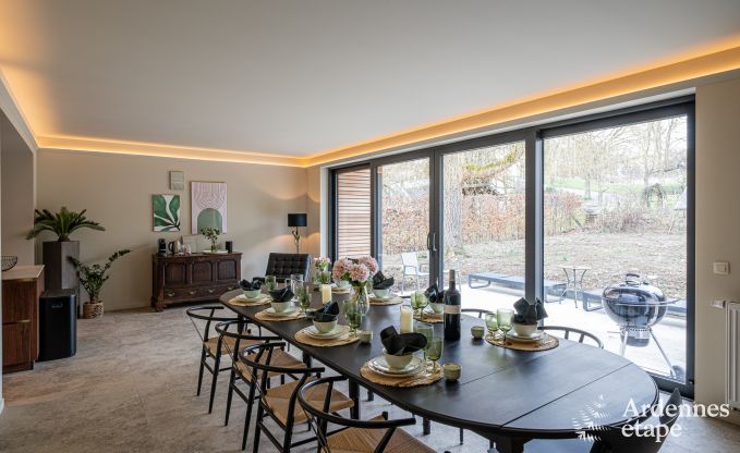 Cozy holiday home in Han-sur-Lesse for 8 people with sauna and garden near the Caves of Han