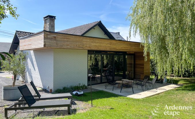 Cozy holiday home in Han-sur-Lesse for 8 people with sauna and garden near the Caves of Han