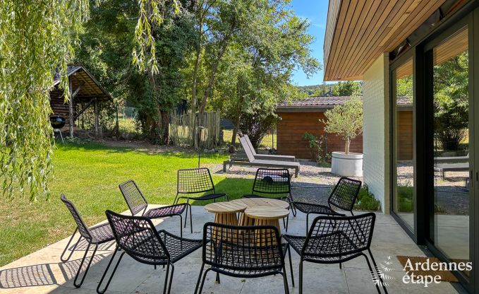 Cozy holiday home in Han-sur-Lesse for 8 people with sauna and garden near the Caves of Han