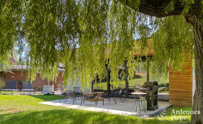 Cozy holiday home in Han-sur-Lesse for 8 people with sauna and garden near the Caves of Han