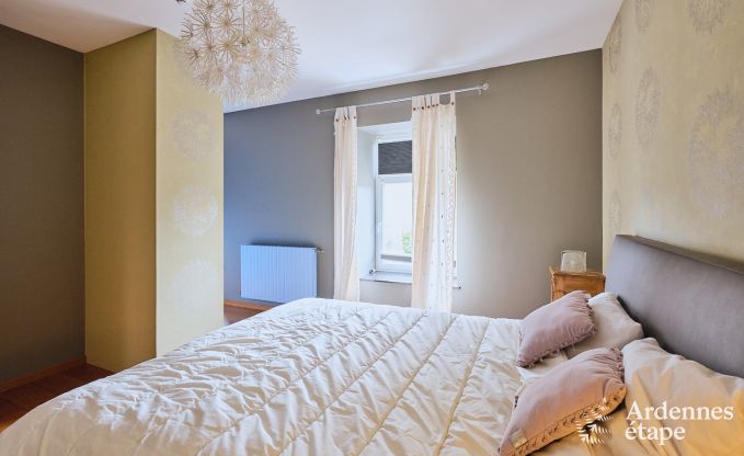 Spacious holiday home consisting of two adjoining buildings in Han-sur-Lesse for 13 people with indoor swimming pool