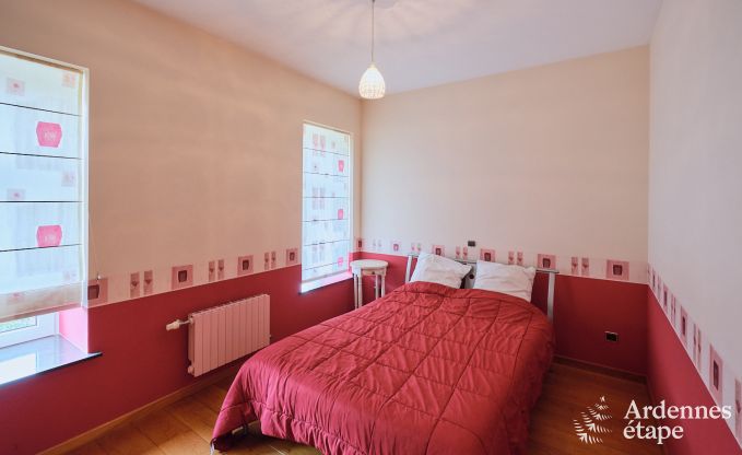 Spacious holiday home consisting of two adjoining buildings in Han-sur-Lesse for 13 people with indoor swimming pool