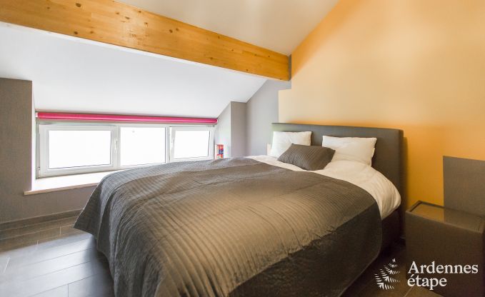 Spacious holiday home consisting of two adjoining buildings in Han-sur-Lesse for 13 people with indoor swimming pool