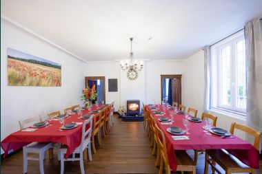 Holiday cottage in Hannut for 20 persons in the Ardennes