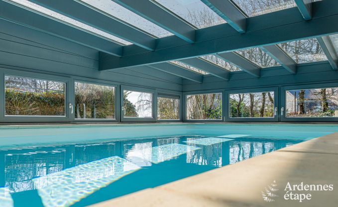 Spacious luxury villa with swimming pool in Hastire, Ardennes