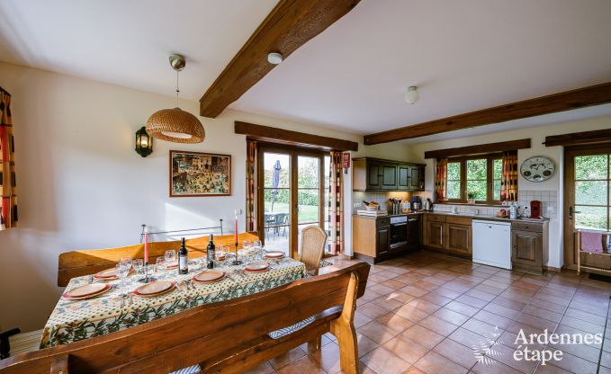Holiday cottage in Havelange for 9 persons in the Ardennes