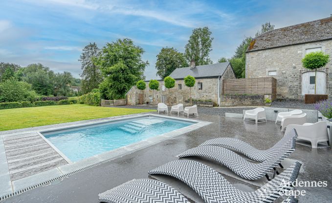 Holiday cottage in Havelange for 14/15 persons in the Ardennes