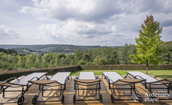 Luxury villa in Herbeumont for 20 persons in the Ardennes
