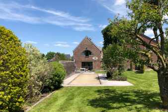 Cosy farmhouse holiday cottage for 6 persons to rent in Herve