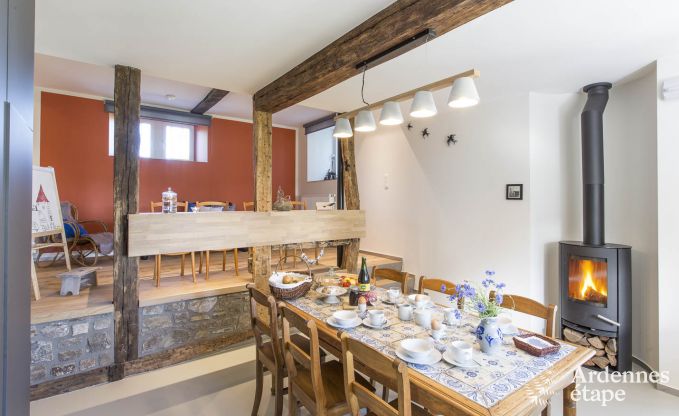Holiday cottage in Herve for 14 persons in the Ardennes