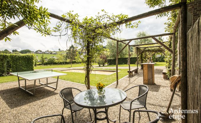 Holiday cottage in Hombourg for 16 persons in the Ardennes