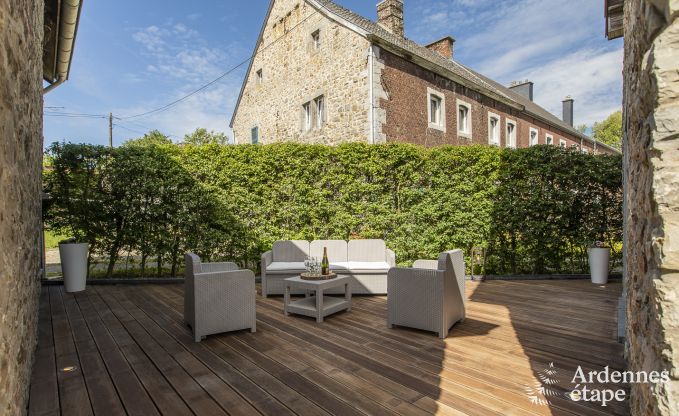 Holiday cottage in Hombourg for 16 persons in the Ardennes