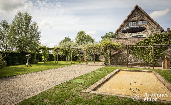 Holiday cottage in Hombourg for 16 persons in the Ardennes