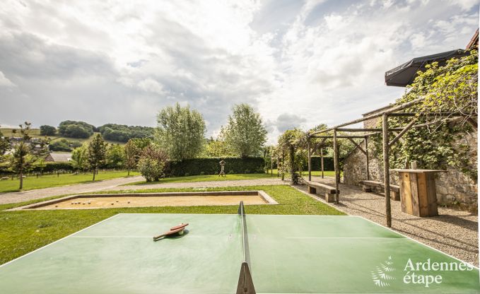 Holiday cottage in Hombourg for 16 persons in the Ardennes