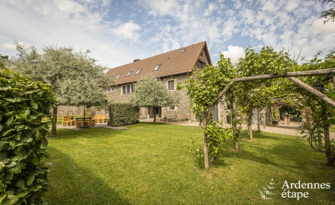 Holiday cottage in Hombourg for 16 persons in the Ardennes