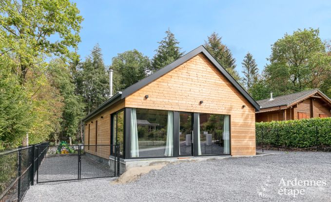 Chalet with wellness space for eight persons, in Hotton in the Ardennes