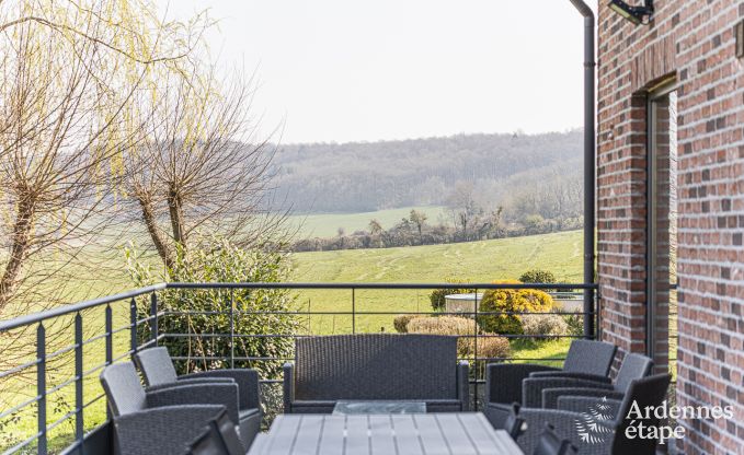 Luxury villa for hire in Hotton for up to 12 guests in the Ardennes