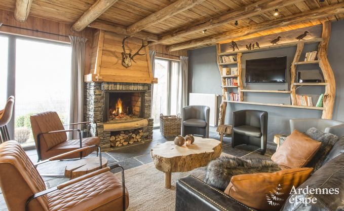 Luxurious and comfortable chalet for 24 people in Houffalize