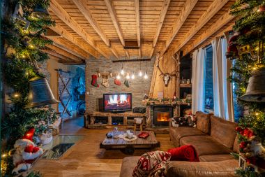 Unique holiday home for 6 people in Houffalize, in a Christmas atmosphere all year round!