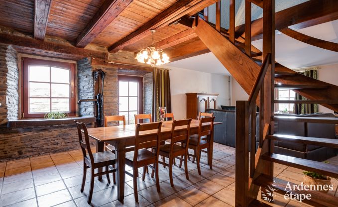 Rustic holiday home for 6/8 p. to rent in the Ardennes (Houffalize)
