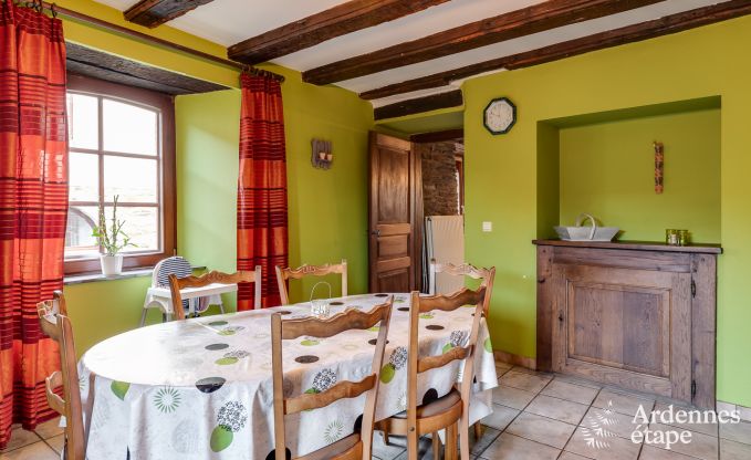 Rustic holiday home for 6/8 p. to rent in the Ardennes (Houffalize)