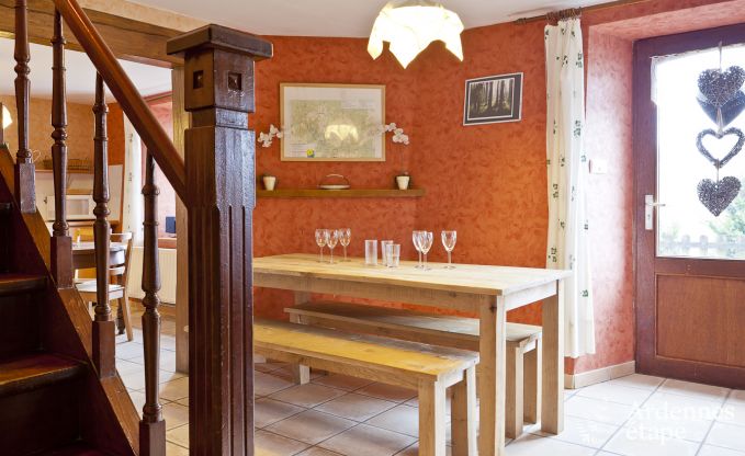 Splendid authentic holiday house to rent in Houffalize, dogs allowed
