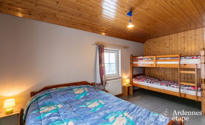 Holiday house for nine people to rent in the Ardennes