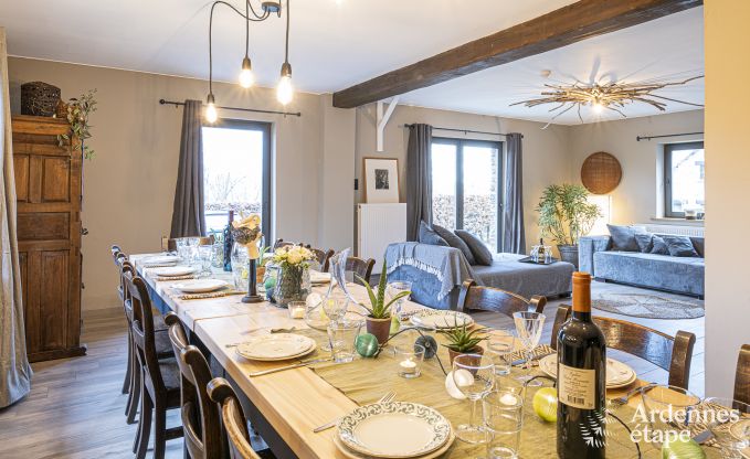 Holiday home in Houffalize for 14 guests in the Ardennes