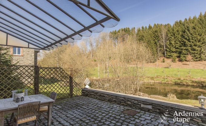 Holiday home for 8 people in the Ardennes (Houffalize)