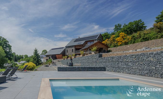 Luxury villa in Houffalize for 18 persons in the Ardennes