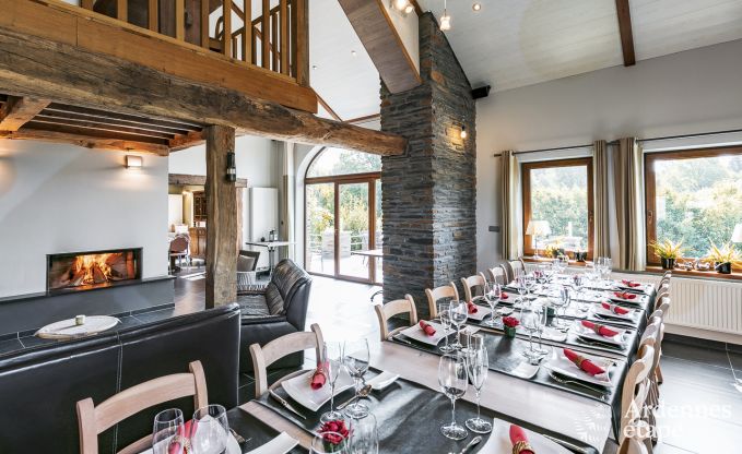 Holiday cottage in Houffalize for 23 persons in the Ardennes