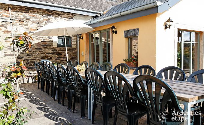 Holiday cottage in Houffalize for 24 persons in the Ardennes