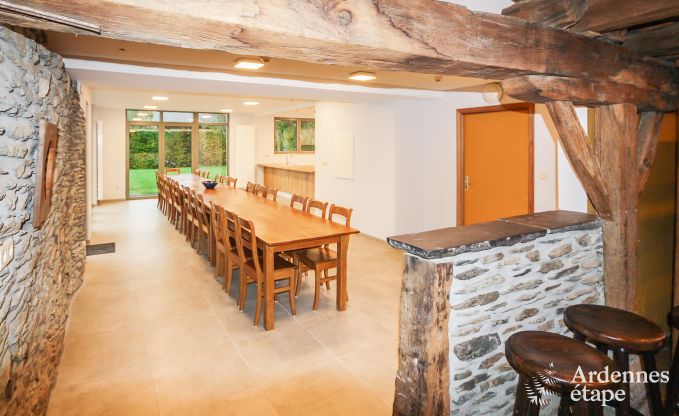 Holiday cottage in Houffalize for 24 persons in the Ardennes