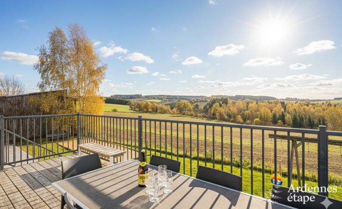 Luxury villa in Houffalize: accommodation for 22 people with pool, sauna, and garden in the Ardennes