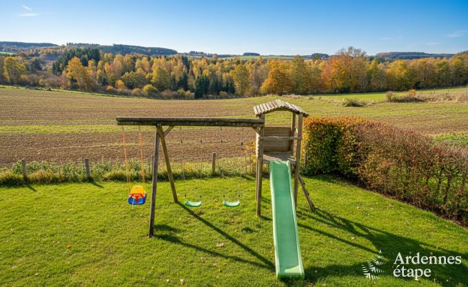 Luxury villa in Houffalize: accommodation for 22 people with pool, sauna, and garden in the Ardennes