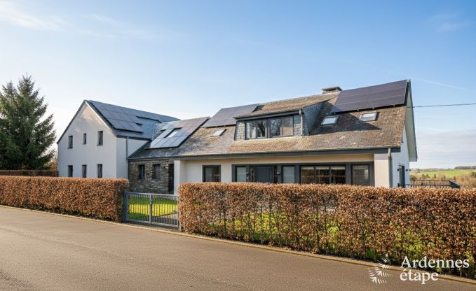 Luxury villa in Houffalize: accommodation for 22 people with pool, sauna, and garden in the Ardennes