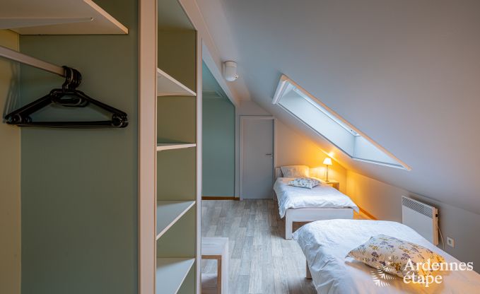 Luxury villa in Houffalize: accommodation for 22 people with pool, sauna, and garden in the Ardennes