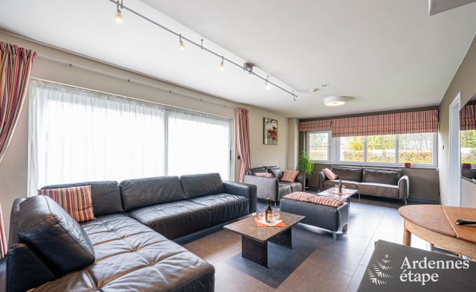 Luxury villa in Houffalize: accommodation for 22 people with pool, sauna, and garden in the Ardennes