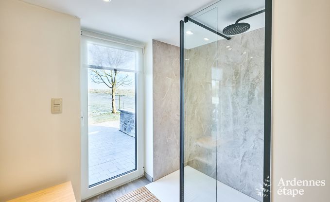 Cosy holiday home in Houyet: absolute calm for 4 people with a view of the Ardenne