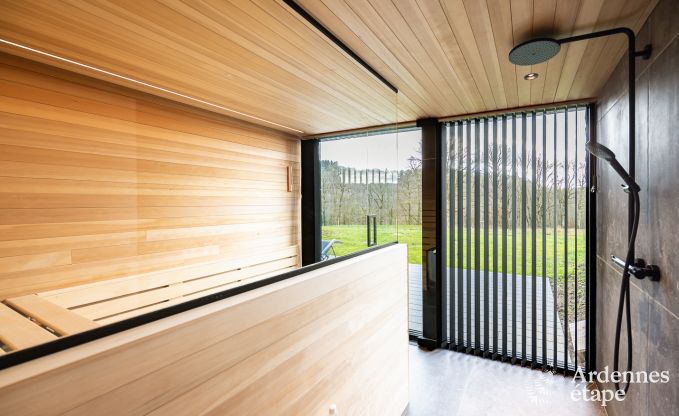 Remote holiday home with swimming pool in Houyet, Ardennes