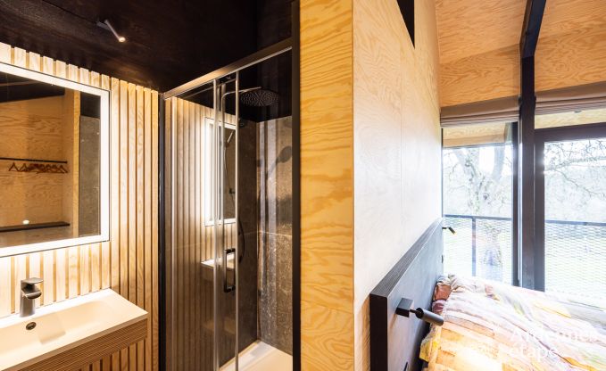 Remote holiday home with swimming pool in Houyet, Ardennes