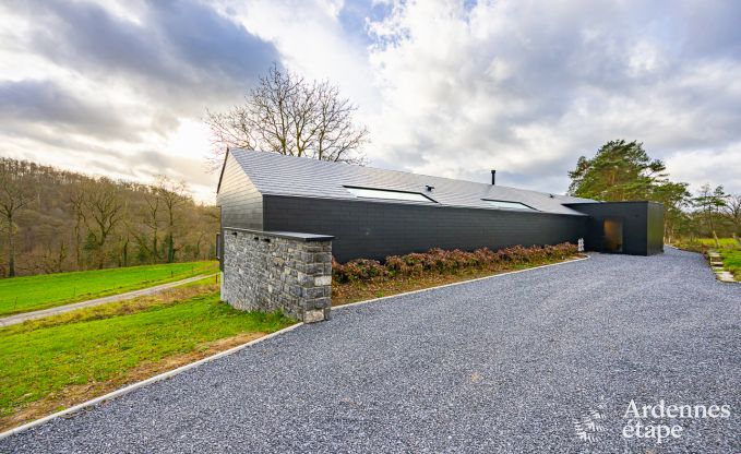 Remote holiday home with swimming pool in Houyet, Ardennes