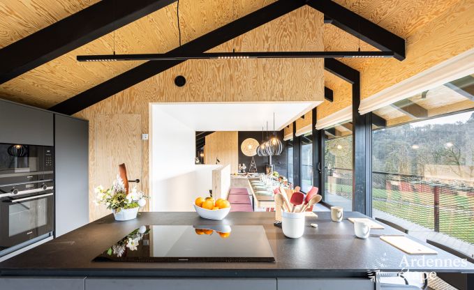 Remote holiday home with swimming pool in Houyet, Ardennes