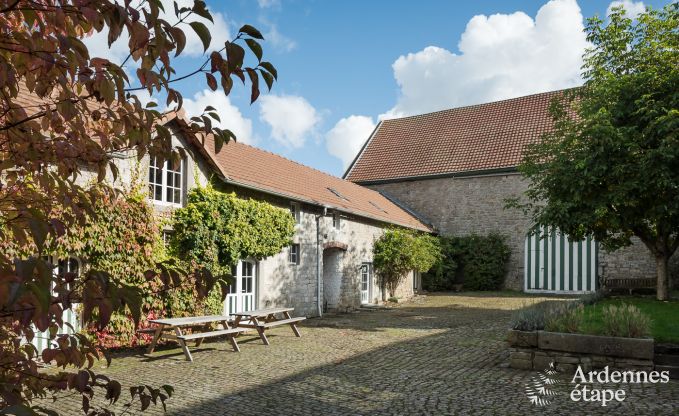 Holiday cottage in Huy for 15 persons in the Ardennes